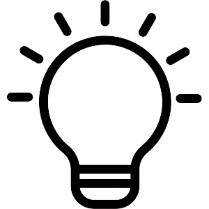 Lightbulb icon