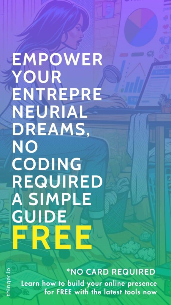 empower your entrepreneurial dreams, no coding required