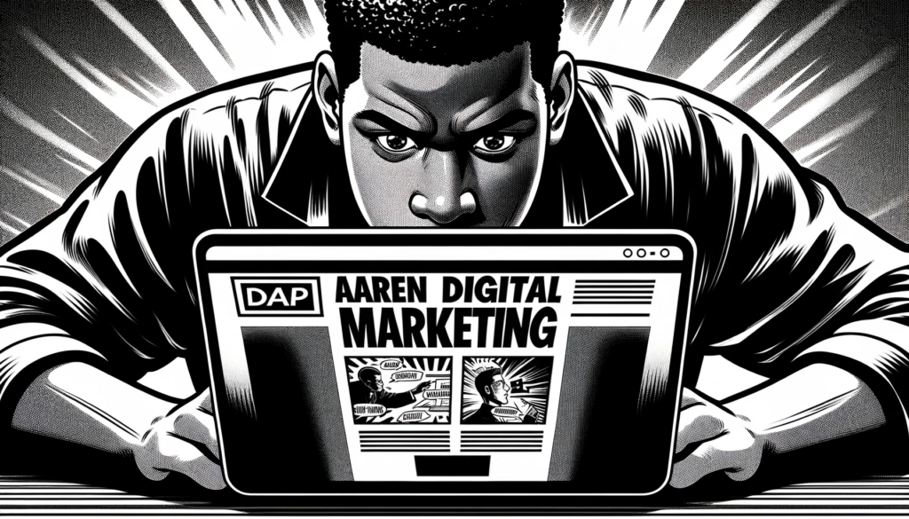 You black man leaning about freelance digital marketing