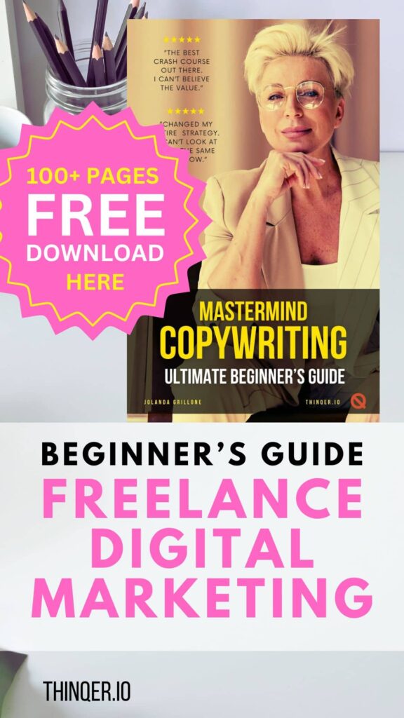 Free copywriting course and beginner's guide for freelance digital marketing