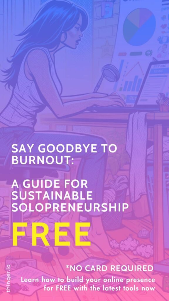 say goodbye to burnout a guide for sustainable solopreneurship