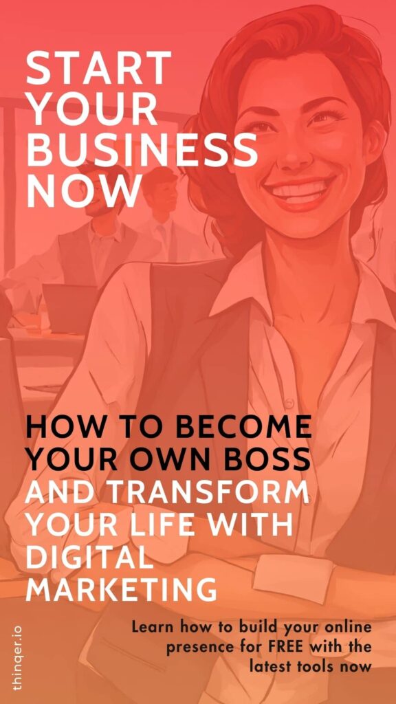 Start your business now with a smiling woman