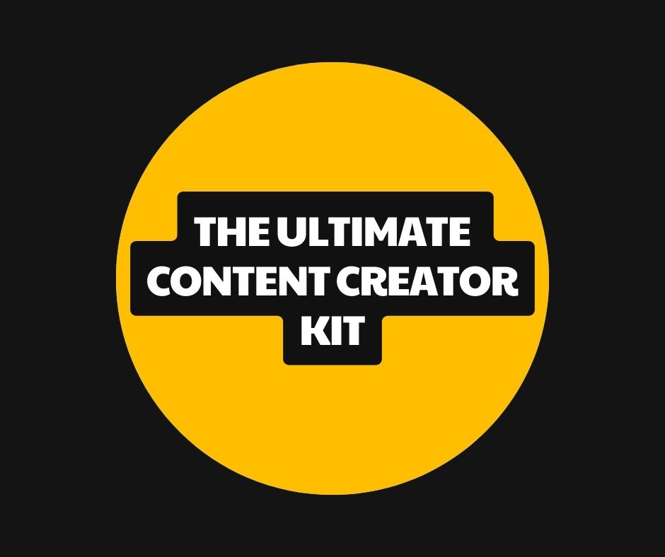 Ultimate content creator kit